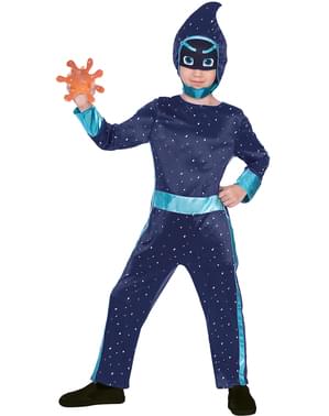 PJ maskeleri gece ninja kostümü çocuklar için