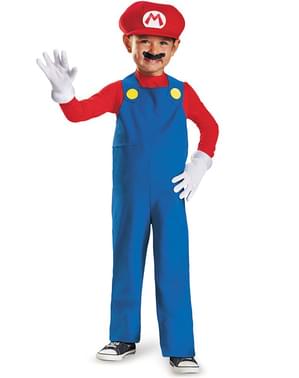 Deluxe Mini Mario Bros Costume for Boys