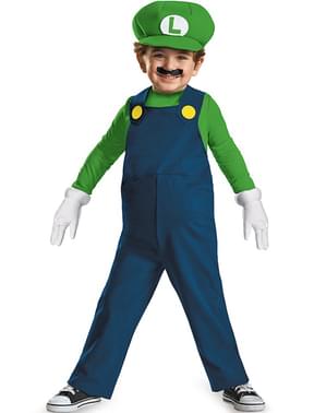 Costum mini Luigi deluxe pentru copii