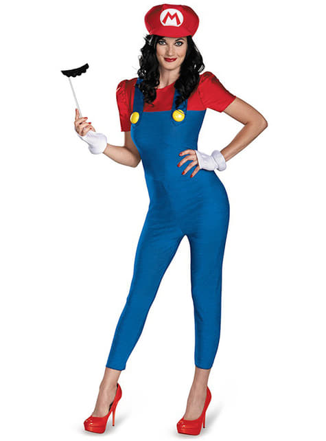 Mario Bros Woman Costume