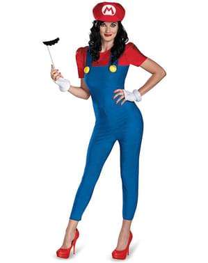 Mario Bros kostuum voor vrouw