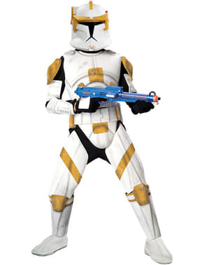 Deluxe kostým pre dospelých komandér Cody (Clone Trooper)