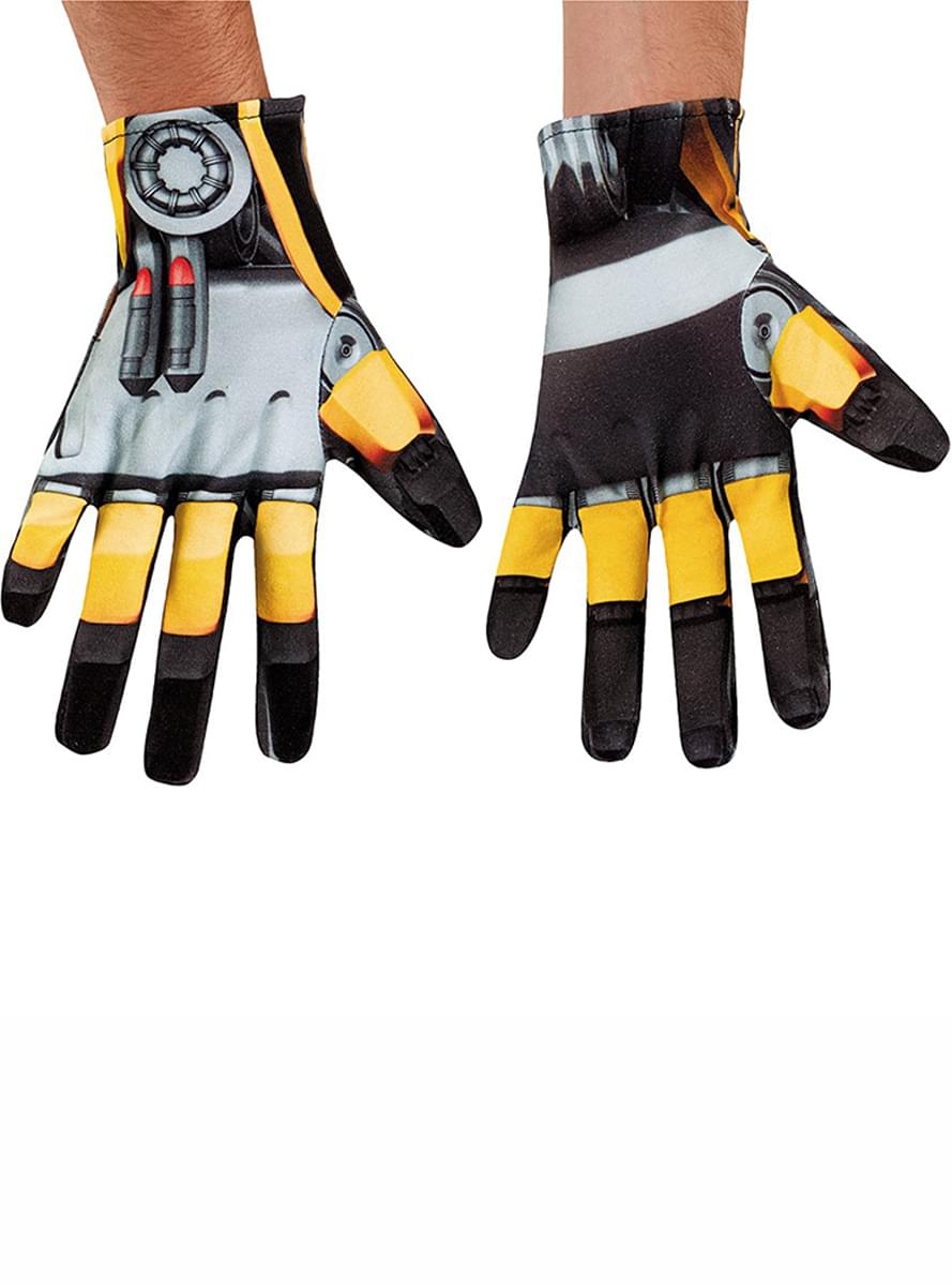 Guantes Bumblebee Transformers 4 La Era de la Extinción para adulto
