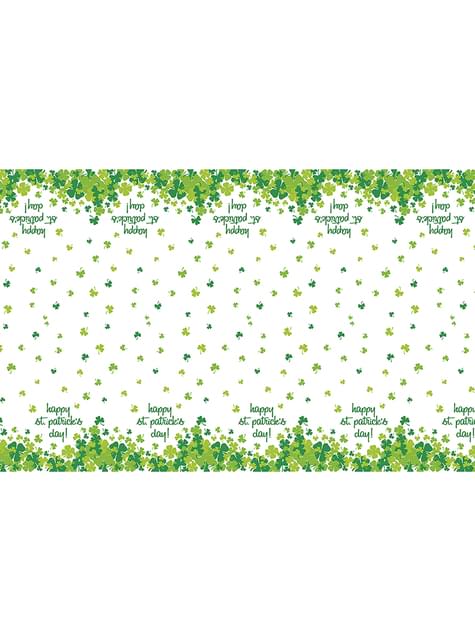 Față de masă cu trifoi Happy St Patrick's Day