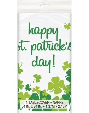 Tovaglia con trifogli Happy St Patrick's Day