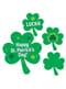 4 décorations trèfles de Saint Patrick