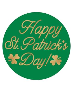 18 sottobicchieri Happy St Patrick's Day