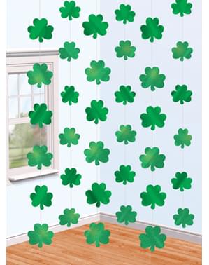 Rideau de trèfles Saint Patrick