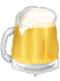 Beer glass foil balloon