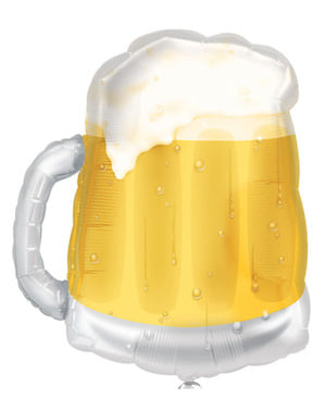 ビールグラスホイルバルーン