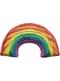 Iridescent rainbow foil balloon