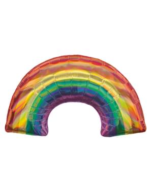 Balão de foil de arco-íris iridescente