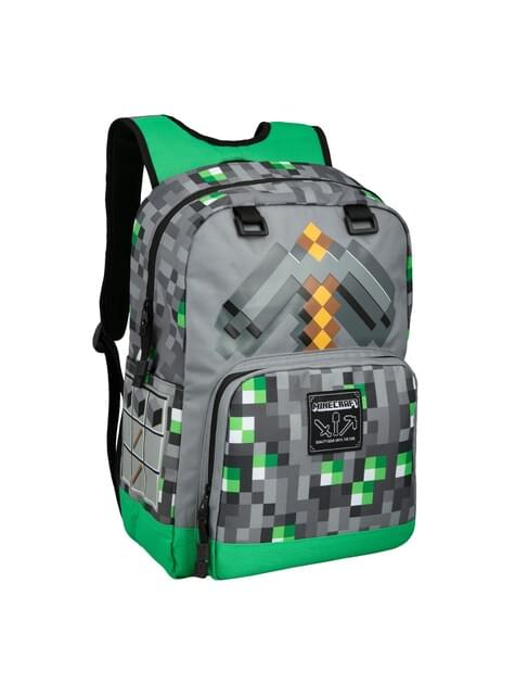 minecraft trolley school bag