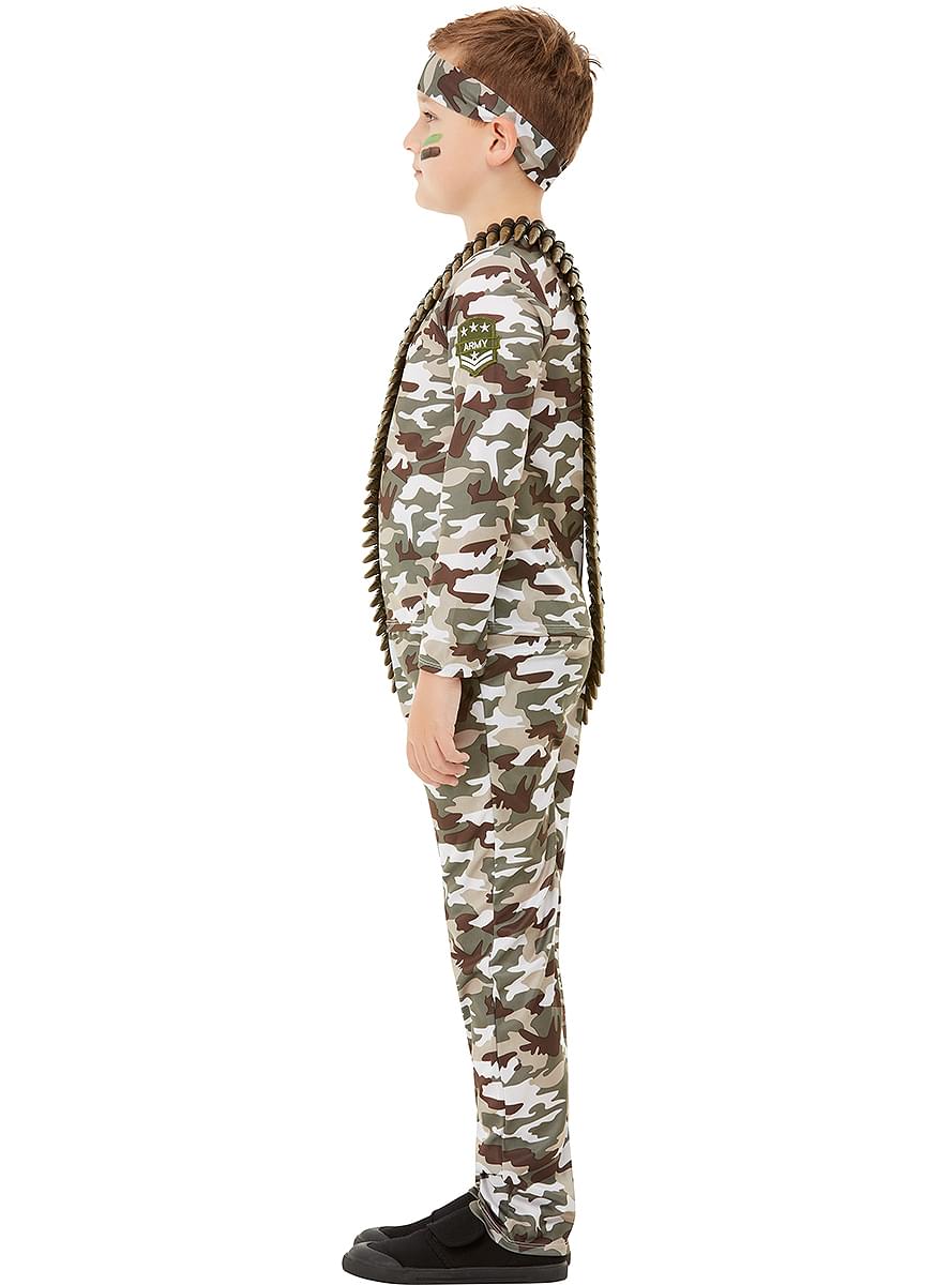 Militer Kostum untuk Anak