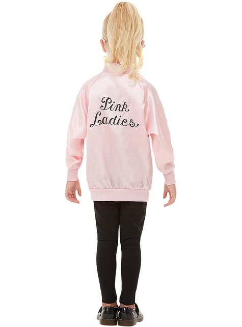 Vikidoky Grease 2 Pink Ladies Sandy Jacket Scarf Kids Costume – VikiDoky