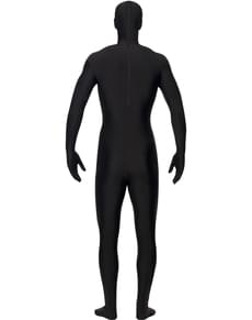 Black Second Skin Costume for Adults
