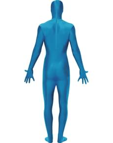 Blue Second Skin Costume for Adults