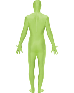 绿色第二层皮肤的服装