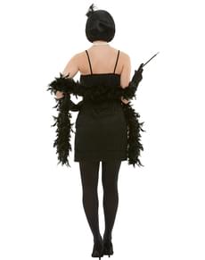 Black '20s Charleston Costume for Women