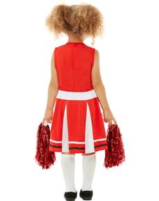 Red Cheerleader Costume for Girls