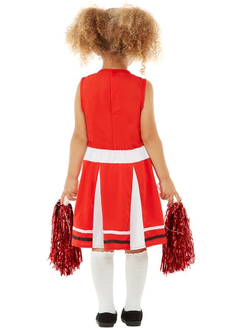 Costume cheerleader per bambina. Consegna 24h
