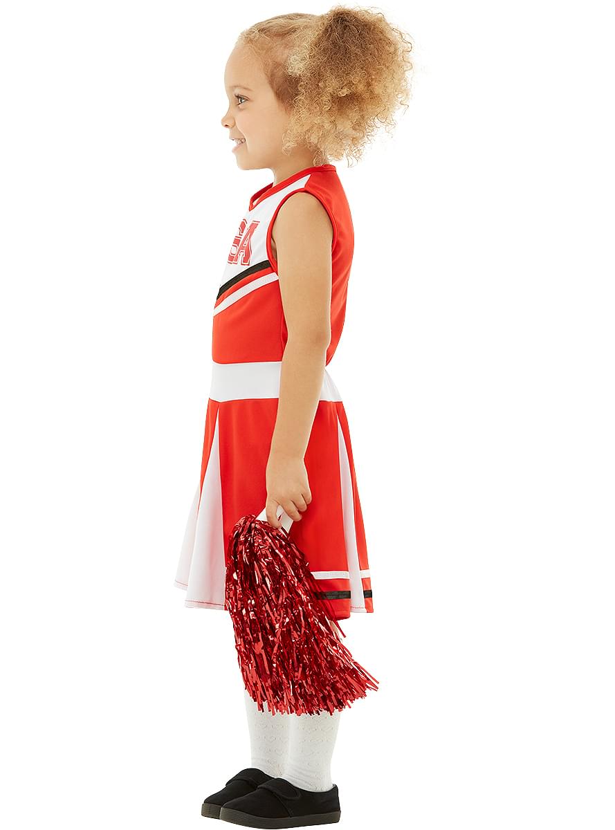 Cheerleader costume for kids. The coolest Funidelia