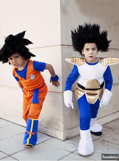 Fun Costumes Peluca de pelo Goku de Dragon Ball Z Anime Show para niños  estándar : Ropa, Zapatos y Joyería 