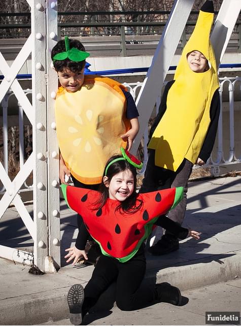  SPUNICOS Disfraz unisex de plátano para niños de 6 a 10 años :  Ropa, Zapatos y Joyería