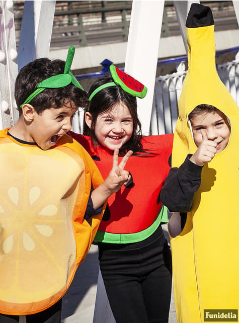 Disfraz de plátano para niños 