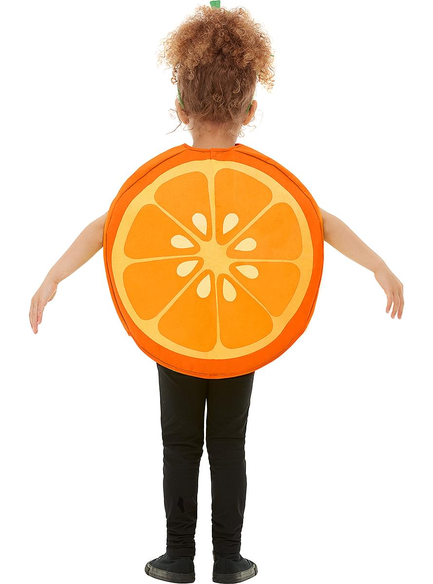 Disfraz de naranja para niños