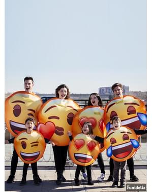 Emoji серце поцілунок костюм для дорослих