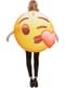 Emoji szív és csók jelmez