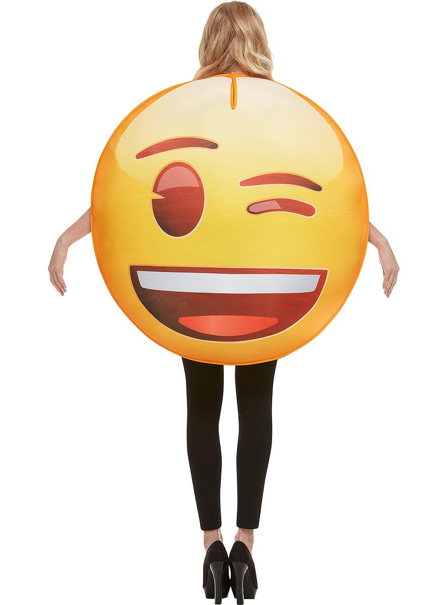 Emoji Costume winking
