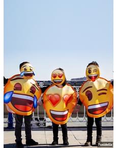 Emoji winking costume for children