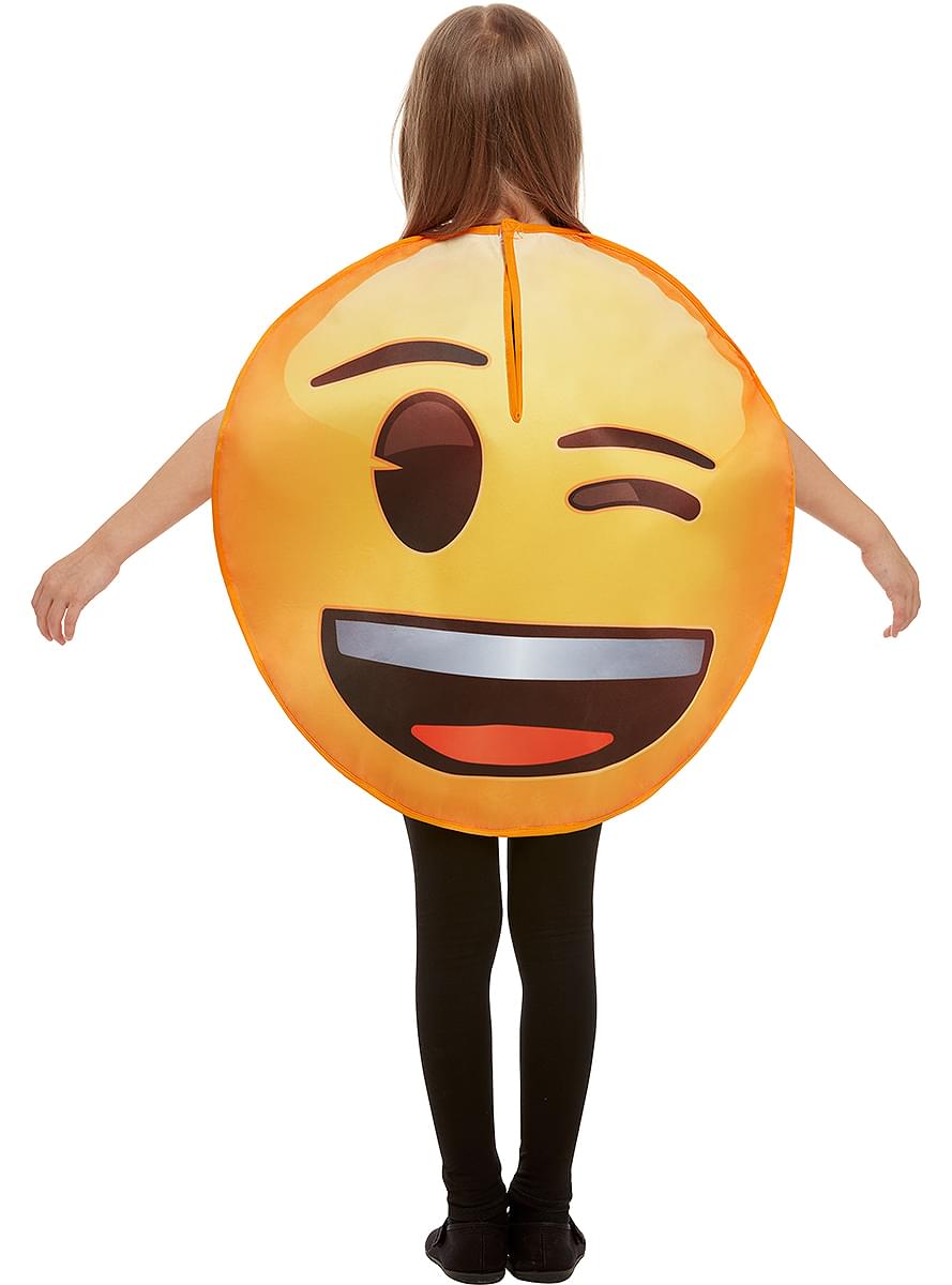 Emoji mengedip Kostum untuk anak-anak