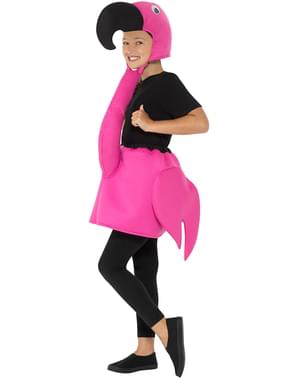 Çocuklar için eğlenceli flamingo kostümü