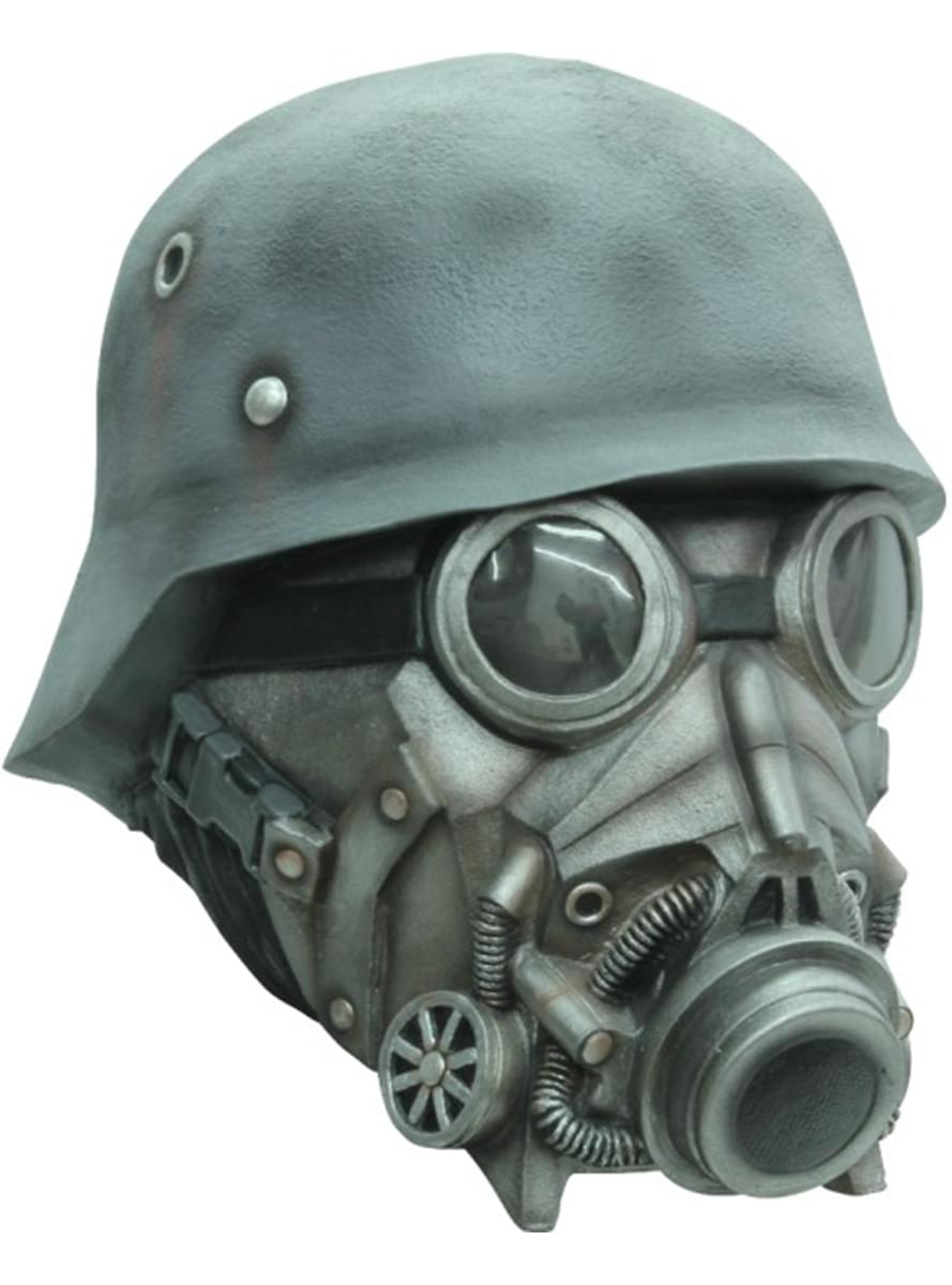 Gas Mask with Helmet