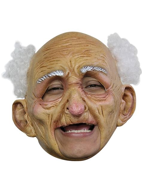 Maschera da Uomo Anziano Deluxe 