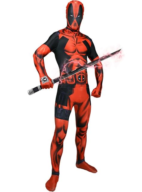 Disfraz superior de Deadpool para adultos 810957std