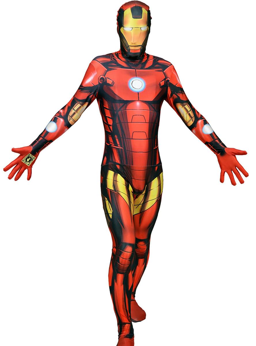 iron xxl suit man Morphsuit  Man  Funidelia costume Iron