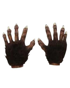 Ulve deluxe handsker brun