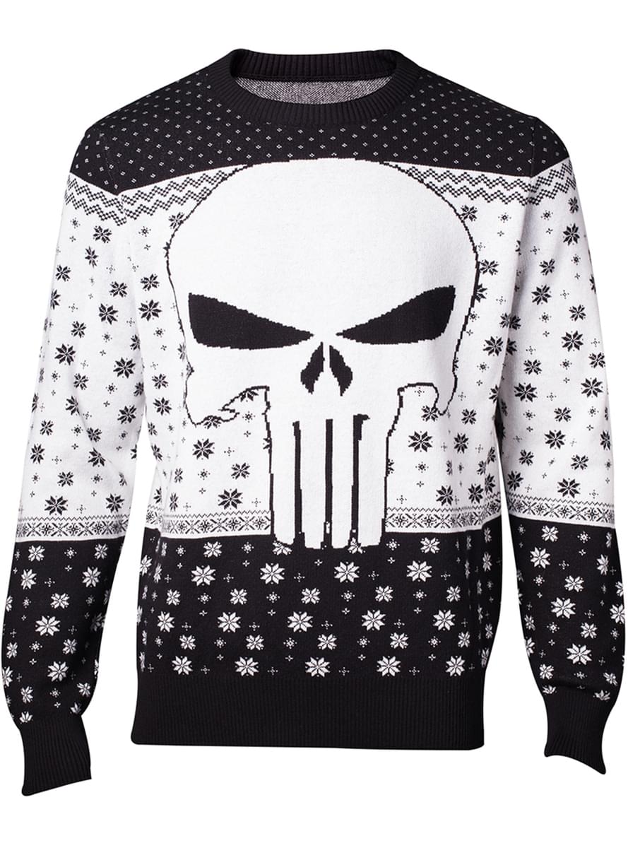 Pulover Punisher de Crăciun pentru bărbat - Marvel