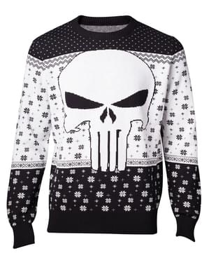 Marvel Punisher Ziemassvētku džemperis vīriešiem - Marvel