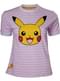 Camiseta de Pikachu a rayas para mujer - Pokémon