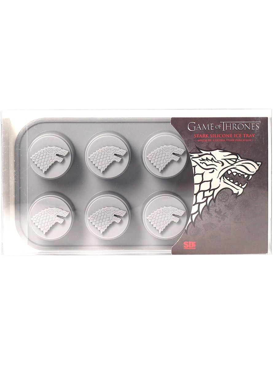 Moule à glaçons en silicone logo Maison Stark - Game of Thrones