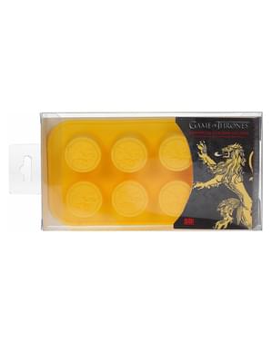 Molde de silicone para cubos de gelo do logo Casa Lannister - Game of Thrones