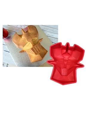 Molde de silicone para forno da cara de Mazinger Z