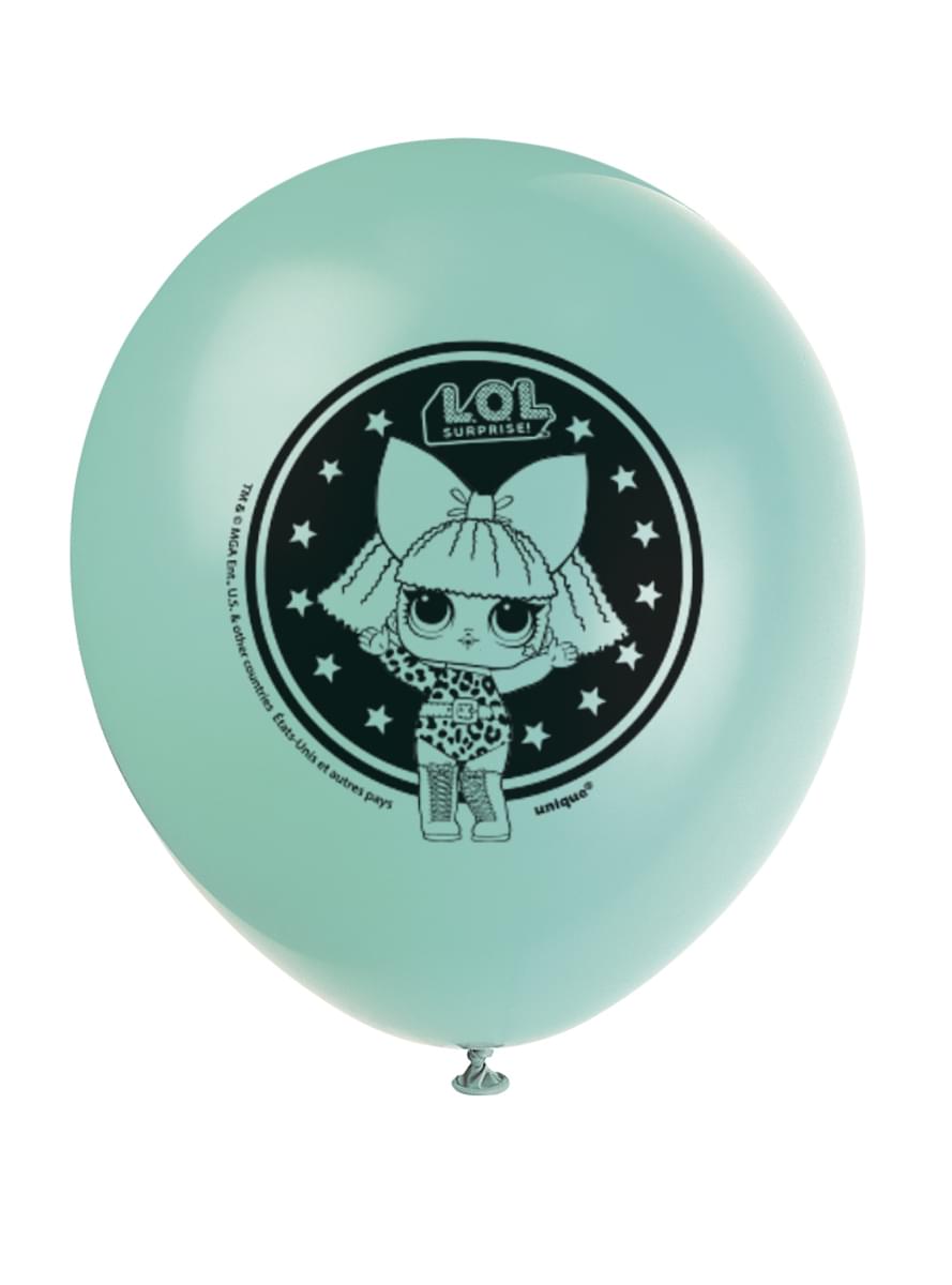 LOL Surprise Luftballon Ste 8-teilig aus Latex
