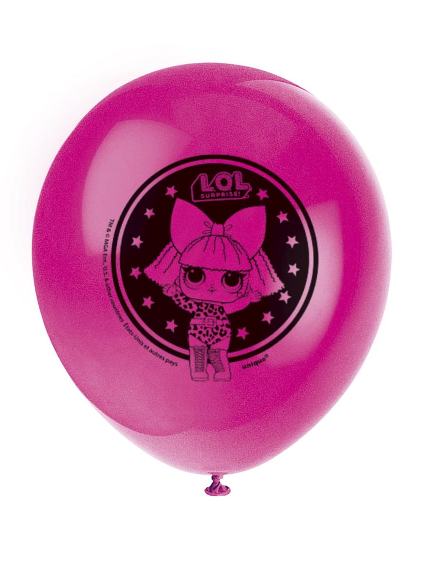 8 LOL Surprise latex ballonne (47 cm) - LOL Friends