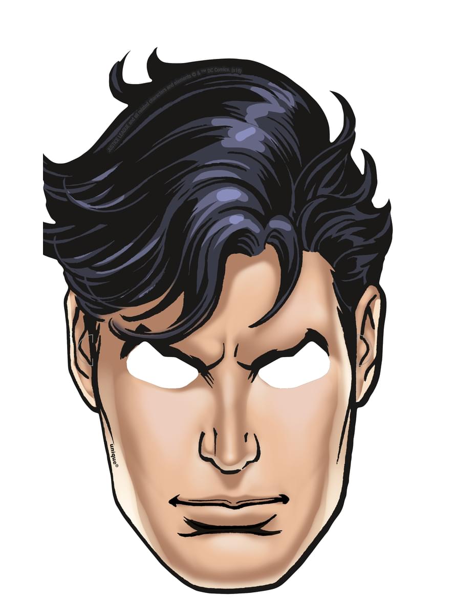 Sett med 8 assortert The Justice League masker